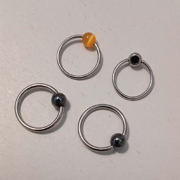 Stainless Steel Hoop Set - Picture 1 of 4